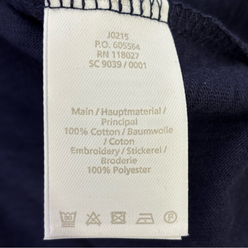 Boden Clemmie Navy Dress with White Floral Embroidery - Picture 6 of 6